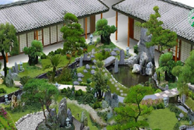 Phong Cách Thi Công Tiểu Cảnh Sân Vườn Nhật Bản
